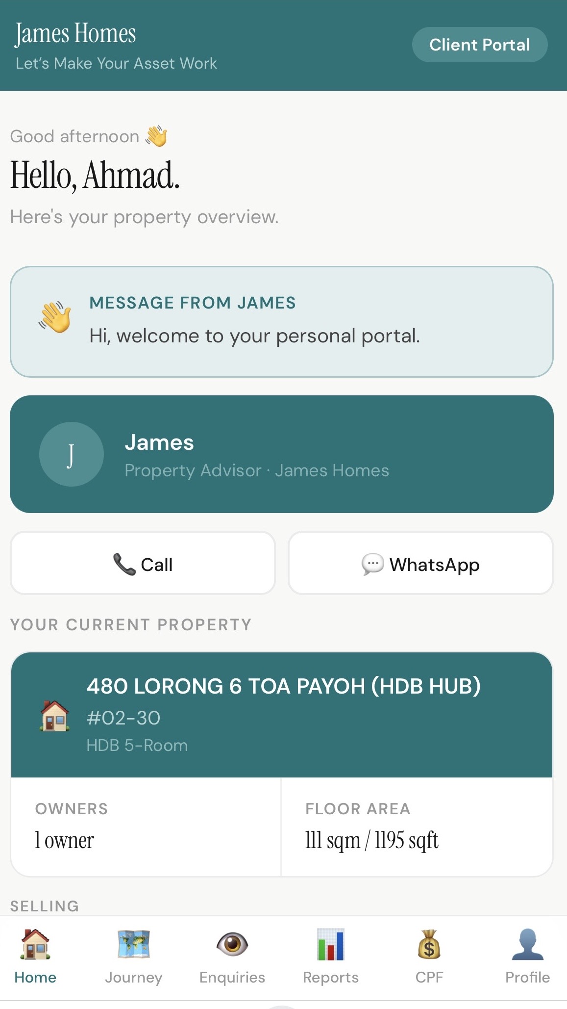 Client Home